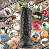 Autumn And Winter New Leather Boots Women Solid Ribbon Zipper Pocket Martin Boots Station Wish HZ0115