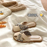 Daily Leisure Commuting Style Design Cool Slippers New Summer New Chinese Style Soft Base Does Not Tired Foot HZ0115