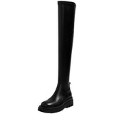 Women's Long-Sleeve Boots 2025 New Korean Version Of Thick Bottom Over-Knee Boots Women Thin High-Tender Cylinders Of Elastic Knight Boots HZ0115