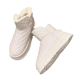 Recreational Atmosphere With Thick Bottom Snow Boots Women 2025 Autumn And Winter New Soft Bottom Fashion Short Boots HZ0115