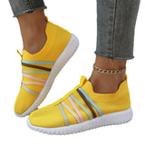 2025 Women's Shoes Summer New Flying Shoes Large-Size Leisure Single Shoes Light Pedal Sneakers HZ0115