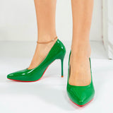 Red High Heels Lady's High Heels HZ0115