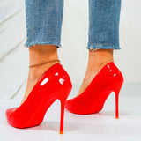 Red High Heels Lady's High Heels HZ0115
