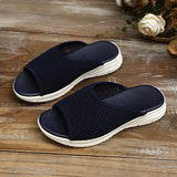 2025 Summer New Large Fashion Comfortable Slope With Leisure Beach Cool Slippers Women HZ0115
