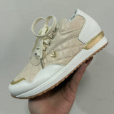 Large-Size Sports Single Shoes Women's Spring And Autumn New Breathable Color Casual Running Shoes Sneaker HZ0115