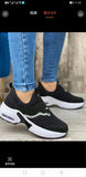 022 New Mesh Leisure Cushion Thick-Bottomed Sneakers Large Mesh Shoes Fly-Weaving Shoes HZ0115