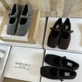 Korean Version Of 100 With Skirts Mary Jane Shoes 2025 Winter Explosion Of Waste Soil Mary Jane Women's Shoes Coarse Heel Single Shoes HZ0115