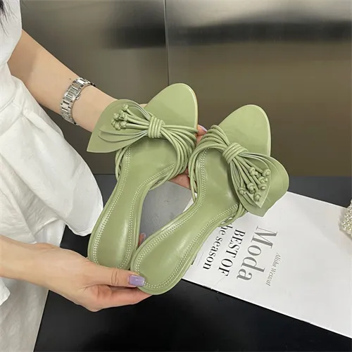 2025 New One-Legged High-Heeled Sandals Women's High Heels HZ0115