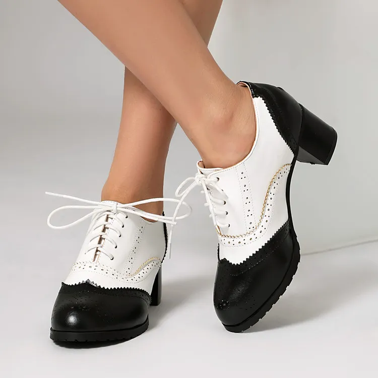 Spring 2025 Fashion High Heel 40-45 Large Size Color Burning Before The Lace Of Women's Single Shoes HZ0115